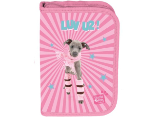 Piórnik bez wyposażenia PASO STUDIO PETS PIES PT25CH-P001BW 19, 5x13x3, 5