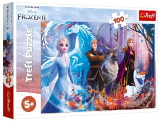 Puzzle "100 - Magia Krainy Lodu" / Disney Frozen 2 16366