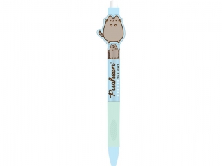 Wymazywalny dugopis automatyczny z ergonomicznym uchwytem PUSHEEN - 36 szt. display