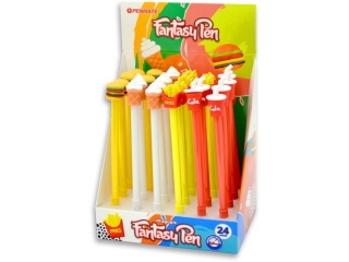 PENMATE DUGOPIS FANTAZYJNY FOOD W DISPLEJU 24 SZT. [opakowanie=24szt]