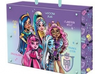 Teczka z rczk A4 XL, MONSTER HIGH