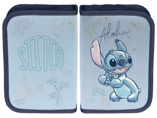 Piórnik bez wyposażenia PASO STITCH - BLUE ALOHA DS26UU-P001BW 19, 5x13x3, 5