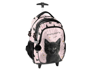 Plecak na kółkach PASO BLACK CAT PP26BC-997 48x30x20