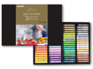 MUNGYO GALLERY ARTISTS PASTELE OLEJNE MI�KKIE MOPV-72P KOMPLET 72 SZT.