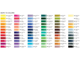 MUNGYO GALLERY ARTISTS PASTELE OLEJNE MI�KKIE MOPV-6 OP. 6 SZT.