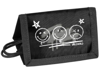 Portfel PASO SMILEY - NO RULES SM26LO-002 12x8, 5x1