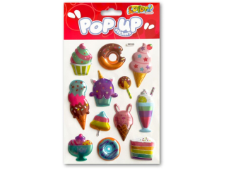 PENMATE KOLORI NAKLEJKI METALICZNE PUP-2601 ICE-CREAM