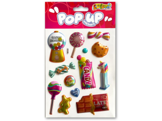 PENMATE KOLORI NAKLEJKI METALICZNE PUP-2602 CANDIES