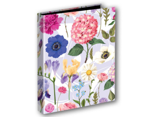 PENMATE SEGREGATOR A4/2 T 0125 KWIATY POLSKIE  HORTENSJA NA JASNYM TLE FOLIA MAT NIERYSUJ�CA