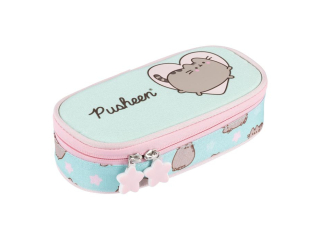 Pirnik saszetka usztywniona z wewntrzn klapk PUSHEEN MINT