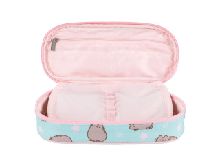 Pirnik saszetka usztywniona z wewntrzn klapk PUSHEEN MINT