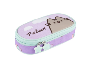 Pirnik saszetka usztywniona z wewntrzn klapk PUSHEEN VIOLET