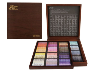 MUNGYO GALLERY ARTISTS PASTELE OLEJNE MI�KKIE MOPV-120W KOMPLET 120 SZT. W OPAKOWANIU DREWNIANYM