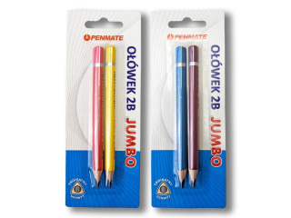 PENMATE O��WEK TR�JK�TNY JUMBO 2B 130 MM 2 SZT. NA BLISTRZE