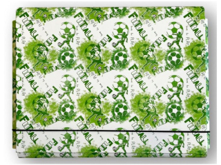 PENMATE TECZKA �AMANA A4 NA GUMK� T 0129 FOOTBALL FOLIA MAT NIERYSUJ�CA