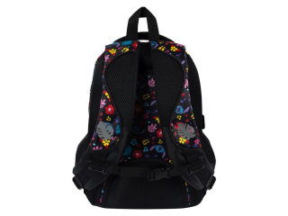 Plecak plecak 4 komorowy 16" BPL58 STITCH BLACK ALOHA