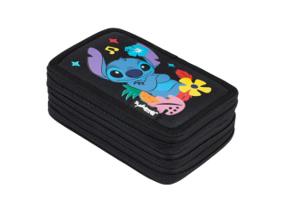 Pirnik szkolny potrjny z wyposaeniem STITCH BLACK ALOHA