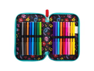Pirnik szkolny potrjny z wyposaeniem STITCH MINT ALOHA
