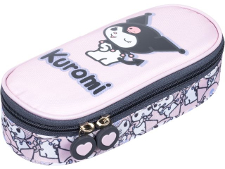 Pirnik saszetka usztywniona z wewntrzn klapk KUROMI PINK
