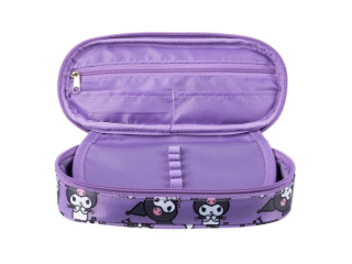 Pirnik saszetka usztywniona z wewntrzn klapk KUROMI VIOLET