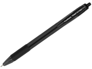 D�ugopis TOMA Automat Fast Note 0, 7mm - czarny [opakowanie=12szt]TO-030 czarny