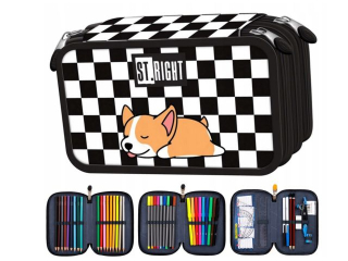 Pirnik szkolny potrjny z wyposaeniem PC5 SLEEPY CORGI