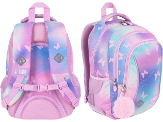 Plecak 3 komorowy 15" BP26 PINK BUTTERFLIES