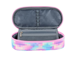 Pirnik saszetka usztywniona z wewntrzn klapk PC1 PASTEL PIXELS