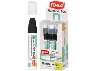 Maker TOMA do poprawiania fug Jumbo, ko�c�wka 15x3mm - czarny [opakowanie=6szt]TO-418 czarny