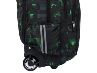 Plecak na kkach 4 komorowy 17" TB1 GREEN GAME