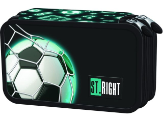 Pirnik szkolny podwjny z wyposaeniem PC4 NEON FOOTBALL