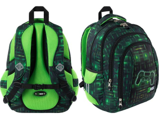Plecak 4 komorowy 17" BP4 NEON PAD