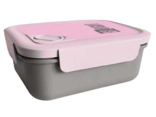 niadaniwka 1 200 ml PINK x GREY