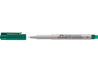 MULTIMARK OHP NIEPERMANENTNY F ZIELONY FABER-CASTELL  [opakowanie=10szt]