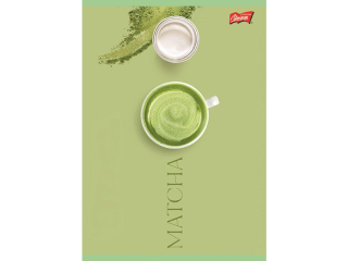 Zeszyt A5 60 kartek linia ok�adka laminowana lakier miejscowy UV 70 g/m2 GREEN DELICIOUS [opakowanie=10szt]