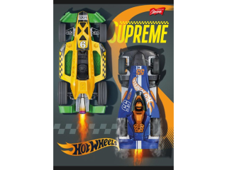 Zeszyt A5 32 kartek krata ok�adka laminowana 70 g/m2 HOT WHEELS [opakowanie=15szt]