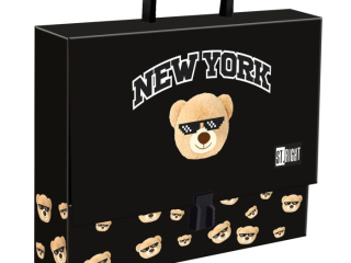 Teczka z r�czk� A4, XL 33 x 24, 8 x 9 cm NYC MOOD