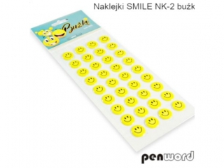 NAKLEJKI SMILE NK-2 [opakowanie=12szt]