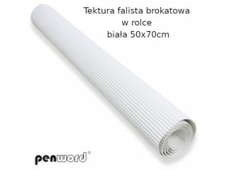 TEKTURA FAL. BROKAT. W ROLCE BIAA 50x70cm