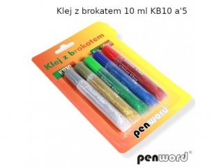 KLEJ Z BROKATEM 10ml KB10 a5