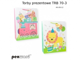 TORBY PREZENTOWE TRB 70-3 40x30x12 [opakowanie=12szt]