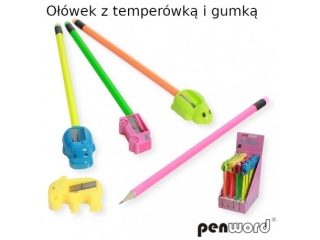 Owek PENWORD z temperwk i gumk