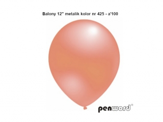 BALONY 12" METALIK KOLOR NR 425 - a100