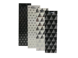 TOREBKA OZDOBNA PASKA BUTELKA / MAT 10, 5X36X10, 5CM TOREBKI OZDOBNE (opakowanie=12szt)