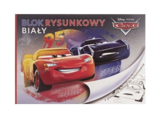 Blok rysunkowy A4 20k. BENIAMIN Cars