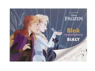 Blok rysunkowy A4 20k. BENIAMIN Frozen