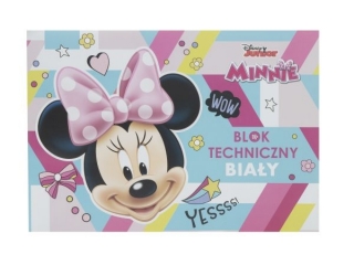 Blok techniczny A4 10k. BENIAMIN Minnie Mouse 170g