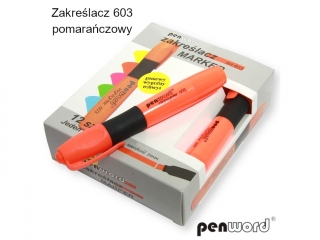ZAKRE�LACZ 603 POMARA�CZOWY [opakowanie=12szt] (SZPSH)
