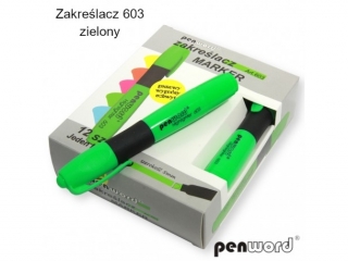 ZAKRE�LACZ 603 ZIELONY [opakowanie=12szt]