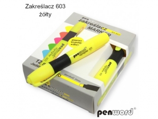 ZAKRE�LACZ 603 ZӣTY [opakowanie=12szt] (SZPSH)